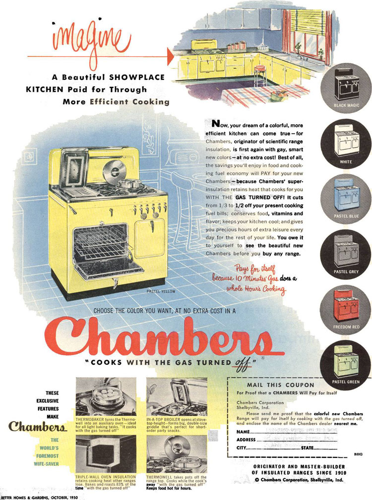 1950 Color Ad